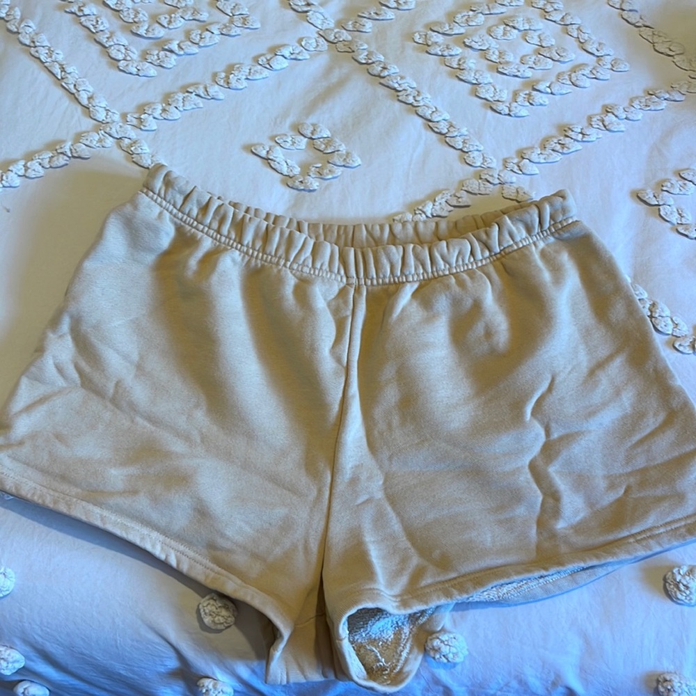 EUC 2 TNA Cozy Fleece shorts